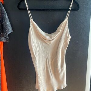 Zara champagne Silk